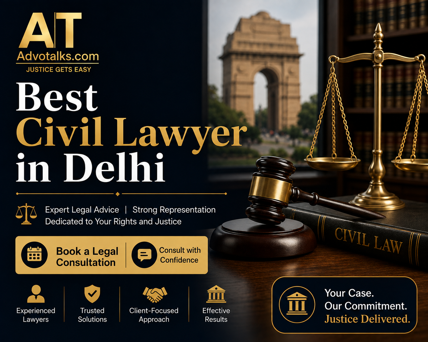 Best Civil Lawyer In Delhi | Book A Legal Consultation